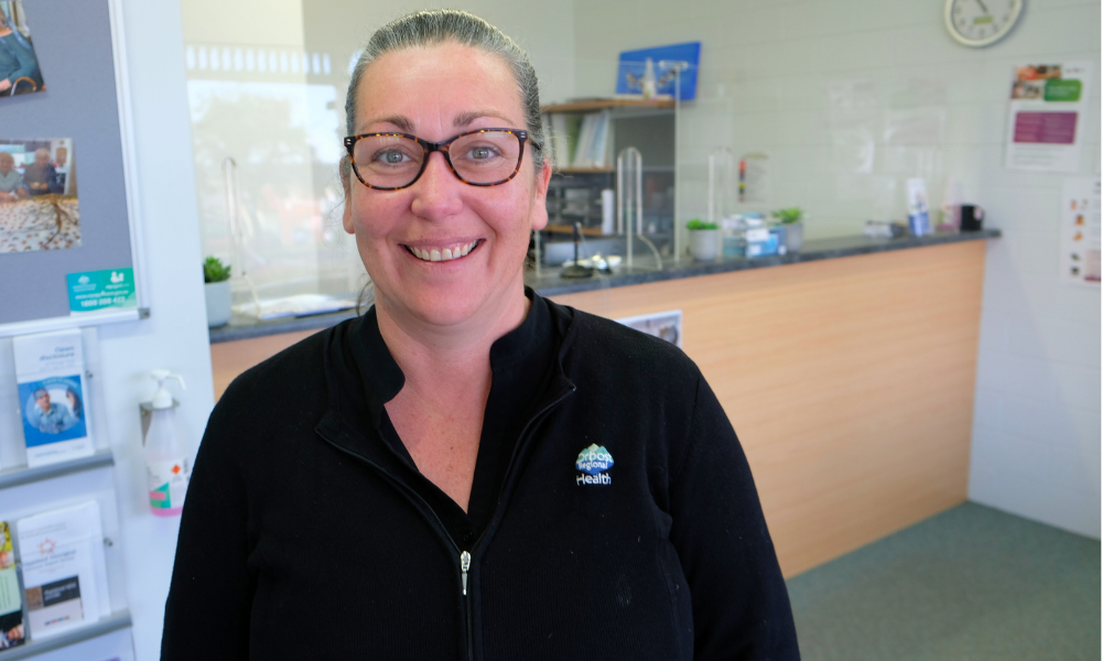 Belinda Borley of Orbost Regional Health’s Community and Home Support Services team.