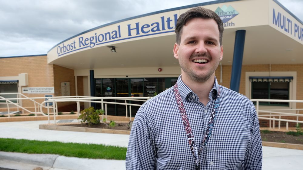 Director of Community Services at ORH, Mitchell Schwenke.