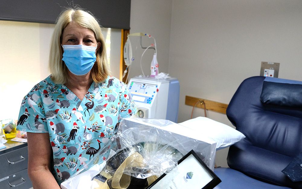 ORH Nurse Lauryn Hulme celebrated her 40 year anniversary recently.